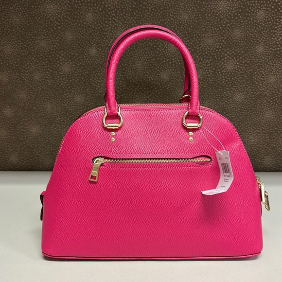 🔥🔥🔥NWT Coach Katy Pink Thick Strap Satchel Bag - Picture 5 of 12